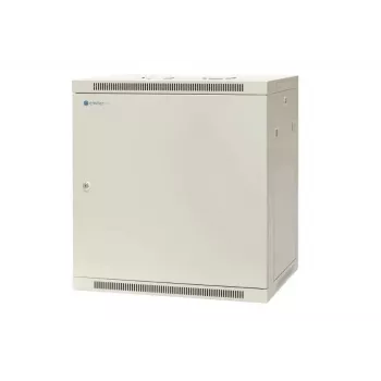 EMITER EM/AP6412-B 12U seinäasennettava verkkokaappi 19 inch 600x450x635mm musta teräs