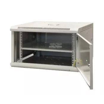 EMITER EM/AP6606-B 19 inch 6U seinäkotelo 600x600x370mm musta