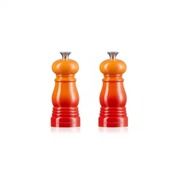 Le Creuset suola- ja pippurimyllysarja 11 cm Volcanic Orange