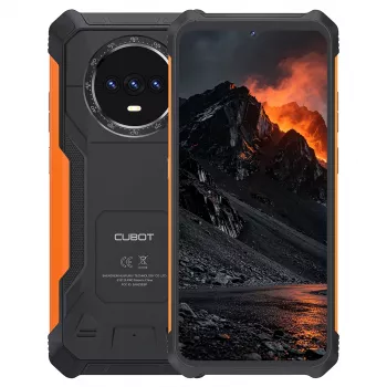 CUBOT KINGKONG ES PRO 6+128GB musta & oranssi järeä älypuhelin