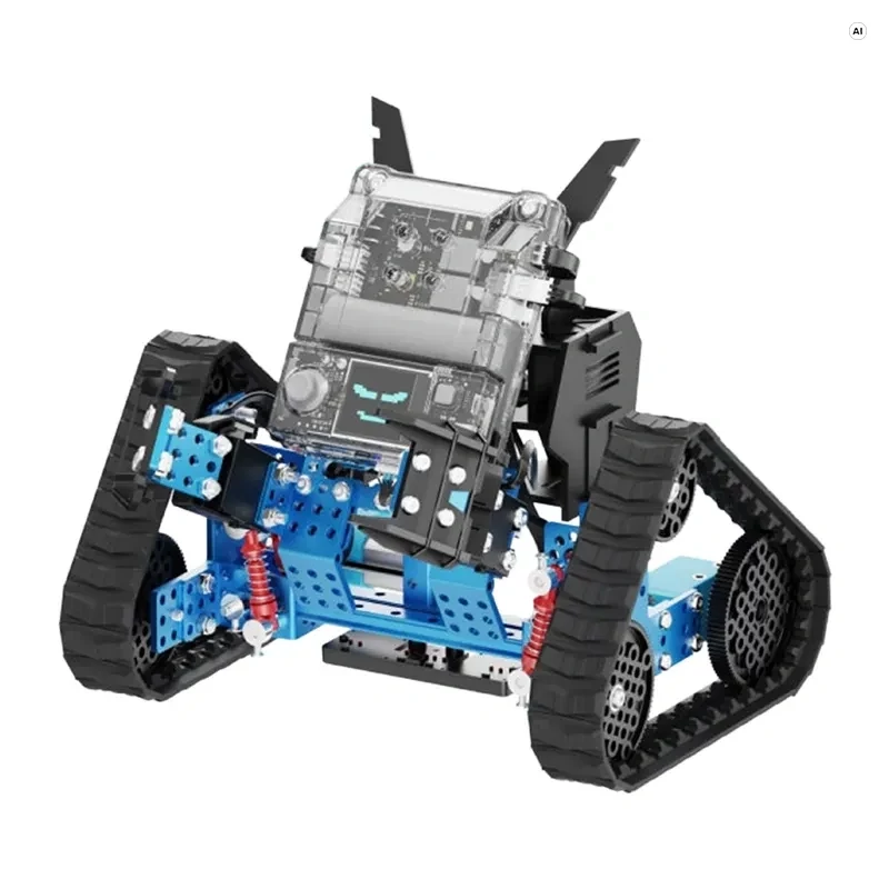 xTool mBot2 Rover -robottisarja | CyberPi ESP32-WROOM-32E | STEM-koodausrobotti antureilla, Wi-Fi, Bluetooth 5.0, Python & mBlock | 8-vuotiaasta alkaen