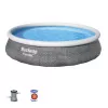 Bestway Fast Set 57376 -poreamme pyöreä 7 340 L harmaa