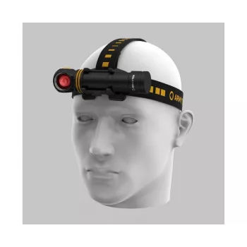 Armytek Elf C2 MAX WR USB-C ladattava otsalamppu taskulamppu, 2500 lm valkoinen + 230 lm punainen, IP68, magneettinen päätykappale, sisältää 18650-akun