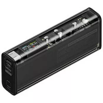 SHARGE Shargeek 140 -varavirtalähde, 20 000mAh, 140W, USB-C, USB-A - musta