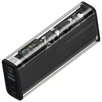 SHARGE Shargeek 140 -varavirtalähde, 20 000mAh, 140W, USB-C, USB-A - musta