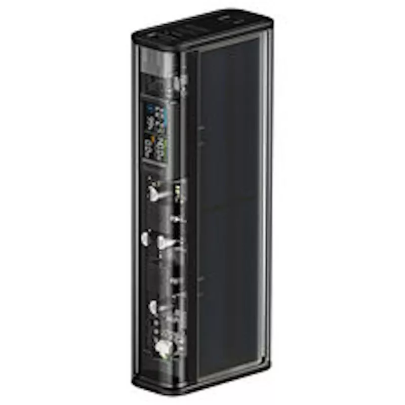 SHARGE Shargeek 140 -varavirtalähde, 20 000mAh, 140W, USB-C, USB-A - musta