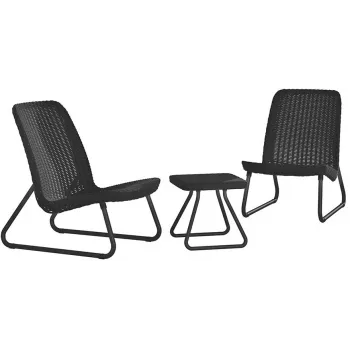 KETER puutarhakalustesarja Rio Patio Set harmaa