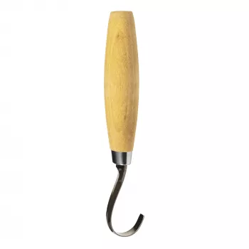 Morakniv 13385 -koukkupuukko veistopuukko ruostumaton teräs öljytty koivu oikeakätinen