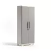 KETER Linear Wood -korkea kaappi 68x39x173 cm vaaleanbeige/vaaleanharmaa