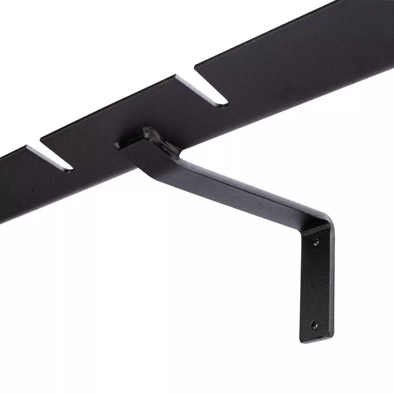 Manfrotto 027 seinäteline 8 jalustalle, alumiini, musta