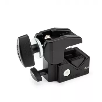 Manfrotto Super Clamp 635 Quick Action 15 kg alumiinipuristin 55 mm leukojen aukko