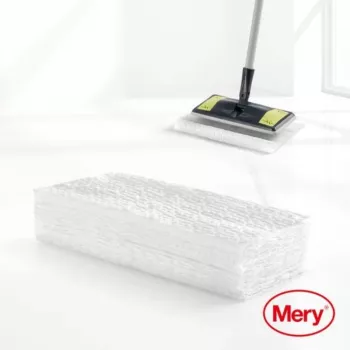 MERY pölyä keräävät mikrofiber-liinat 20 kpl lattialastaan Dust Mop 29,5x21,5cm