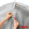 RAYEN vaatepussi S Premium harmaa 60x100cm