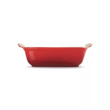 LE CREUSET suorakaiteen muotoinen uunivuoka Heritage kivitavara 19x14cm / 1,1L punainen