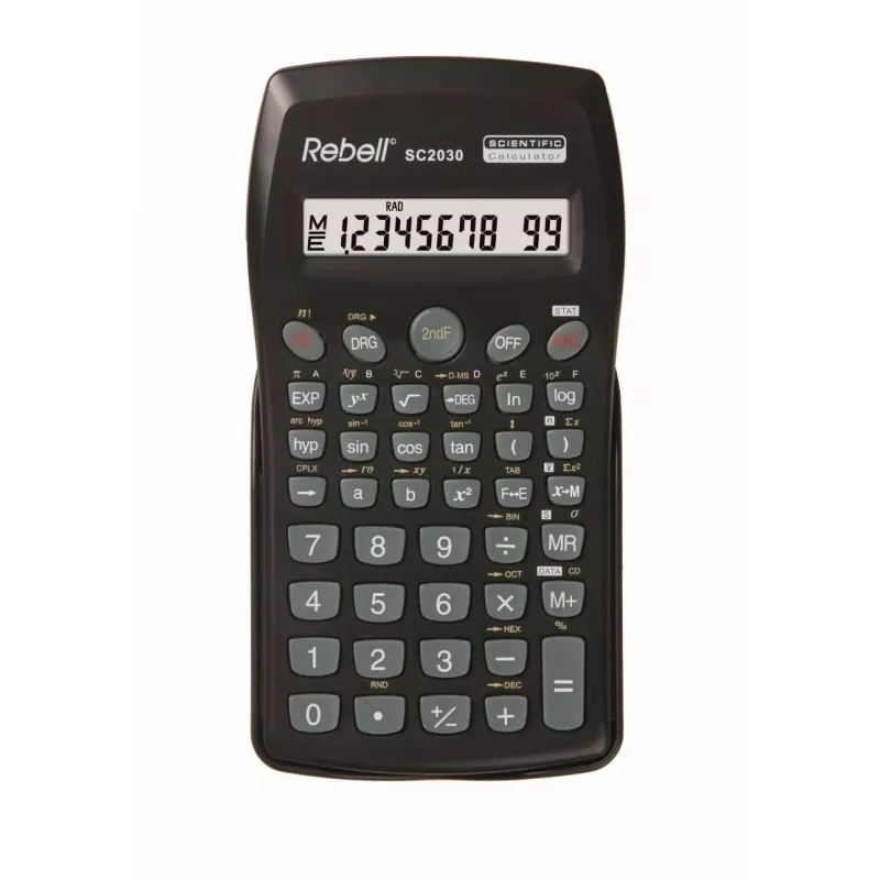 Rebell SC2030 tieteiskäyttöinen laskin, 10-numeroinen, 136 toimintoa