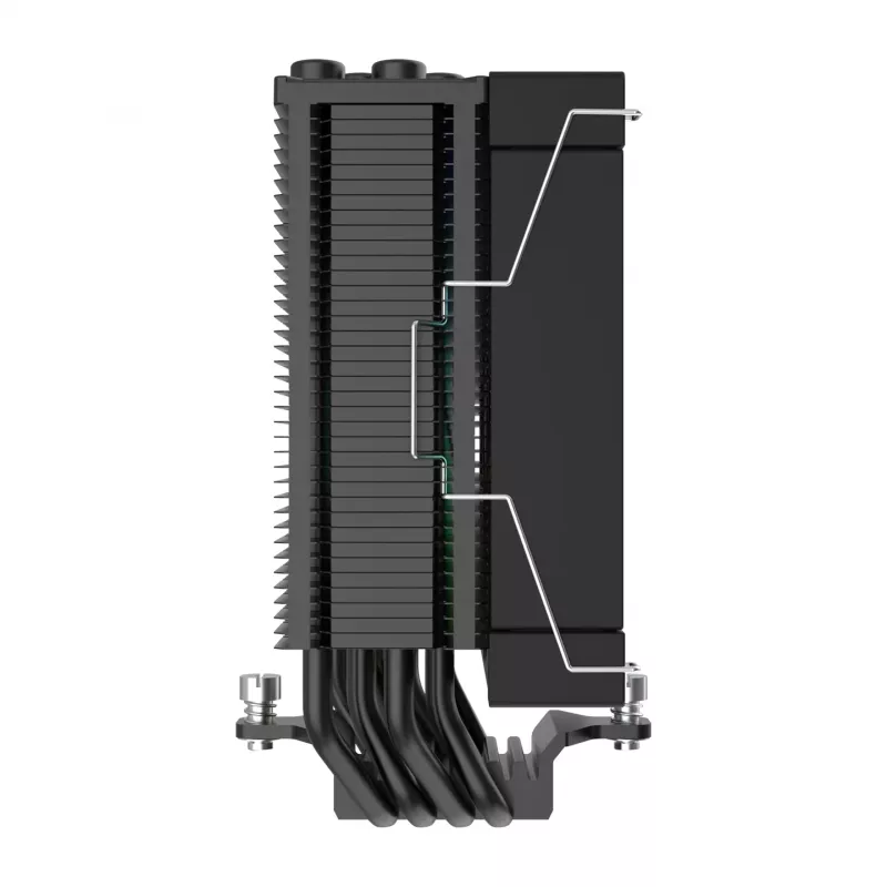 Rampage RM-C180 FROSTY ARGB 120mm CPU-ilmajäähdytin, 180W TDP, musta