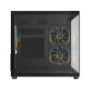 Rampage LUMID PC-kotelo M-ATX 3x tuuletin ARGB musta