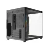 Rampage LUMID PC-kotelo M-ATX 3x tuuletin ARGB musta