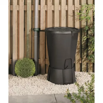 KETER Indigo sadevesitynnyri + jalusta 200L harmaa