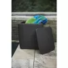 KETER puutarhapöytä/säilytyslaatikko Luzon Flat Wicker, harmaa
