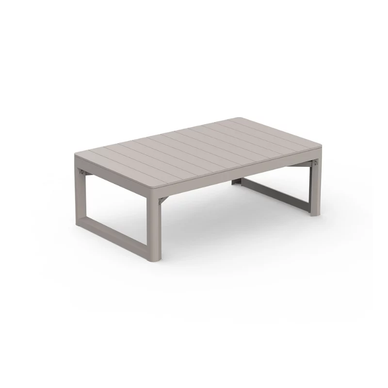 KETER puutarhapöytä Lyon Table Rezolith (2 kokoonpanoa) beige