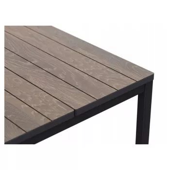 KETER puutarhapöytä Deco Porto Nova 200 pähkinä/musta
