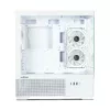 Zalman CHRONIX V2 White ATX Mid Tower PC-kotelo, jossa 3 x 120mm ARGB-tuuletinta ja karkaistu lasisivupaneeli