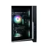 Zalman D40, ATX Mid Tower PC-kotelo, 7 x 120 mm ARGB-tuuletinta, musta