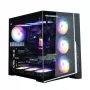 Zalman D40F, ATX Mid Tower PC-kotelo, 7 x 120 mm FRGB-tuuletinta, musta