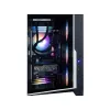 Zalman D40F, ATX Mid Tower PC-kotelo, 7 x 120 mm FRGB-tuuletinta, musta