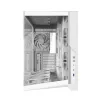 Zalman D40 White ATX Mid-Tower-kotelo, jossa 7 ARGB-tuuletinta ja karkaistu lasi