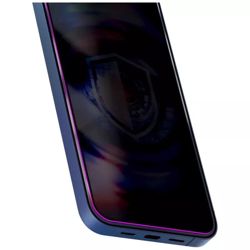 3MK HardGlass MaxPrivacy yksityisyyslasi asennustyökalulla Samsung Galaxy S25 Ultra musta