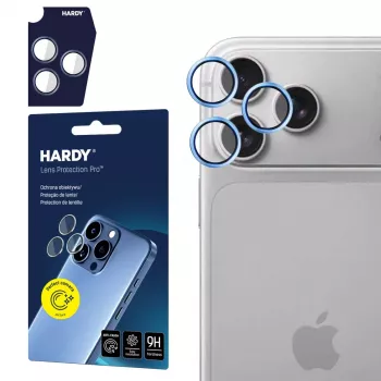 3MK PROTECTION Apple iPhone 18 Pro /18 Pro Max – HARDY Lens Protection Pro vaaleansininen