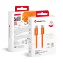 Forcell kaapeli USB C - USB C Forcell F-Energy QC4.0 PD 5A 100W Cafule väri 1,2 m ACYH23 oranssi