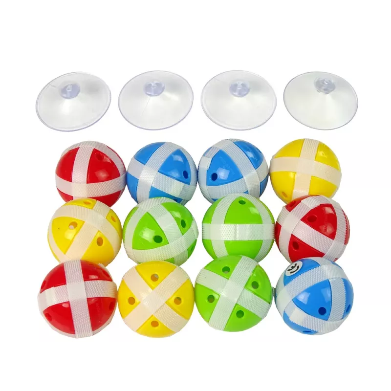 LEAN TOYS pelisetti tikkaulu 36 cm kilpi tarrakuulilla