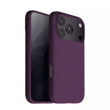 Crong Color Cover Magnetic – MagSafe-kuori iPhone 18 Pro / 17 Pro (luumunvärinen)