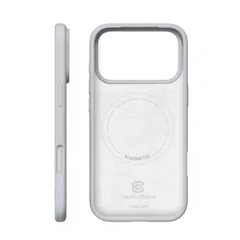 Crong Color Cover Magnetic – MagSafe-kuori iPhone 18 Pro / 17 Pro (harmaa)