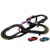 LEAN TOYS kilparata 2 autoa Top Turbo valot 7,6 m pitkä