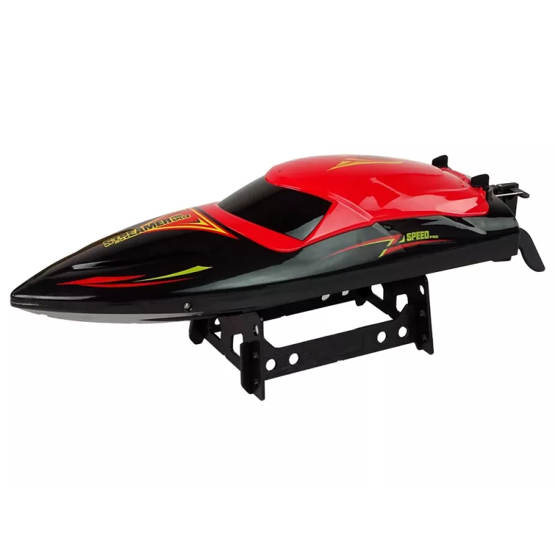 LEAN TOYS R/C moottorivene 2,4G punainen 35 KM/H