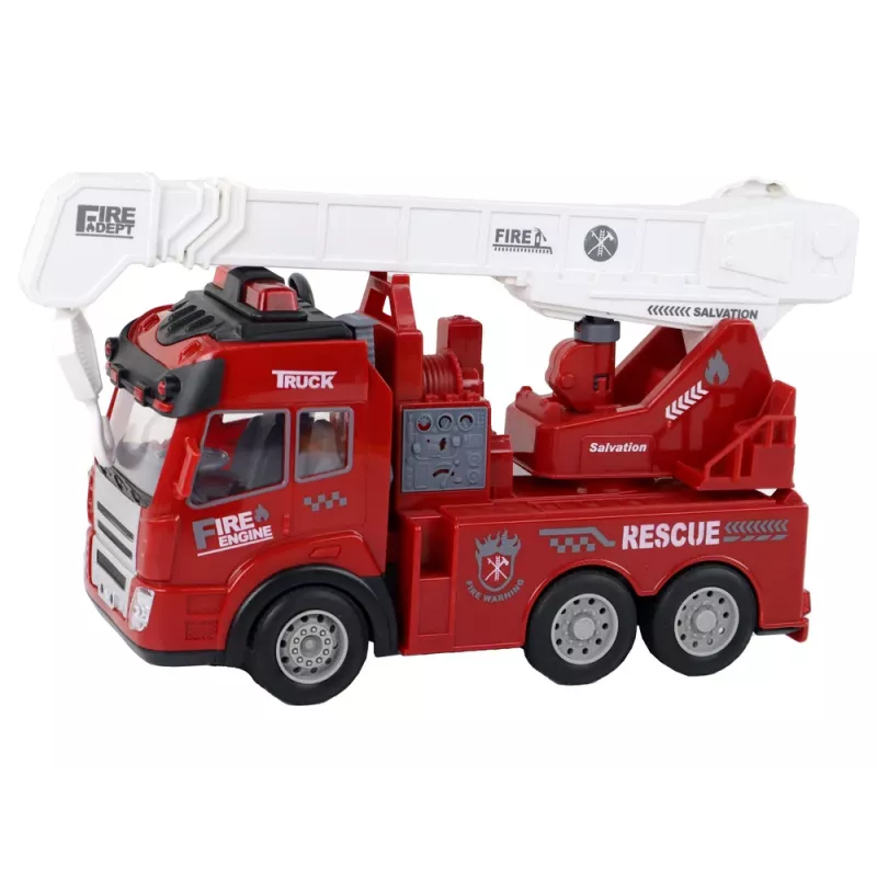 LEAN TOYS paloauto nosturilla kauko-ohjattava malli