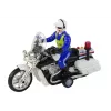 LEAN TOYS poliisimoottoripyörä moottori poliisiäänet valot poliisiauto
