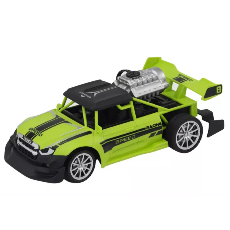 LEAN TOYS RC-auto 1:20 savuefekti valot vihreä