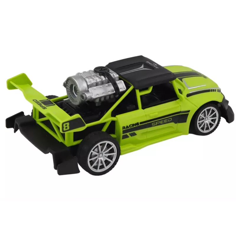 LEAN TOYS RC-auto 1:20 savuefekti valot vihreä