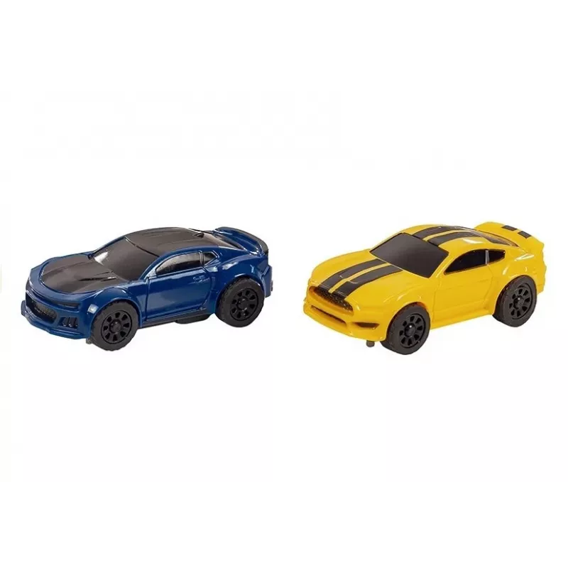 LEAN TOYS kilparata 2 autoa ohjain slotcars