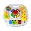 LEAN TOYS opetuksellinen interaktiivinen 2-in-1 leikkipöytä pienille lapsille