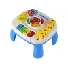 LEAN TOYS opetuksellinen interaktiivinen 2-in-1 leikkipöytä pienille lapsille