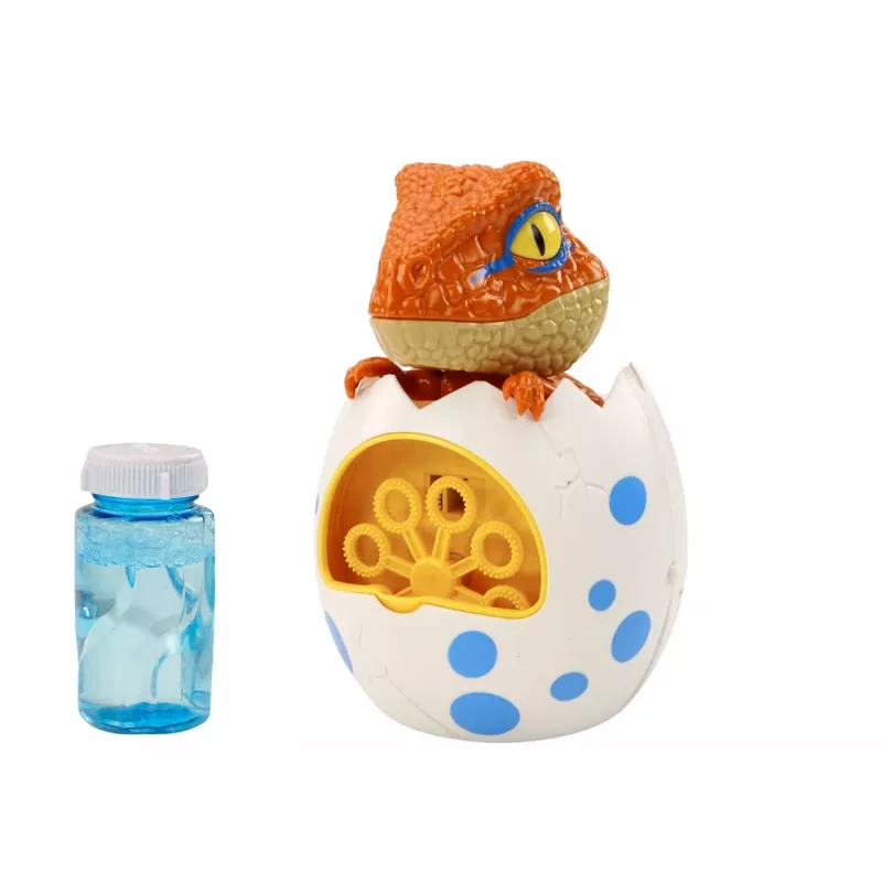 LEAN TOYS dinosaurus saippuakuplakone nestemäisessä munassa