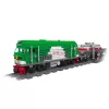 LEAN TOYS rakennuspalikat kauko-ohjattava panssarijuna RC 1090 kpl