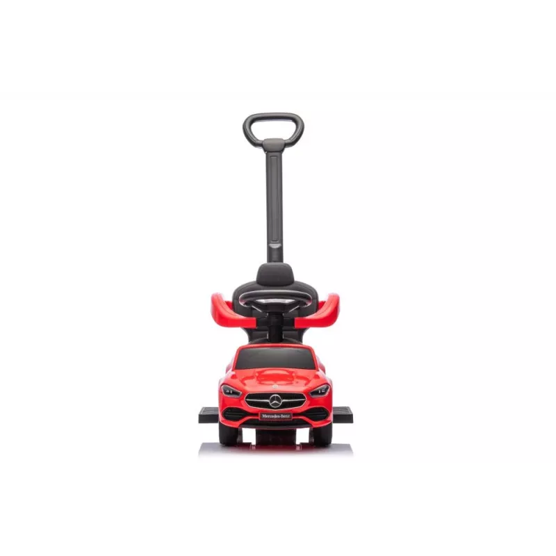 LEAN TOYS työnnettävä auto Mercedes 3in1 punainen