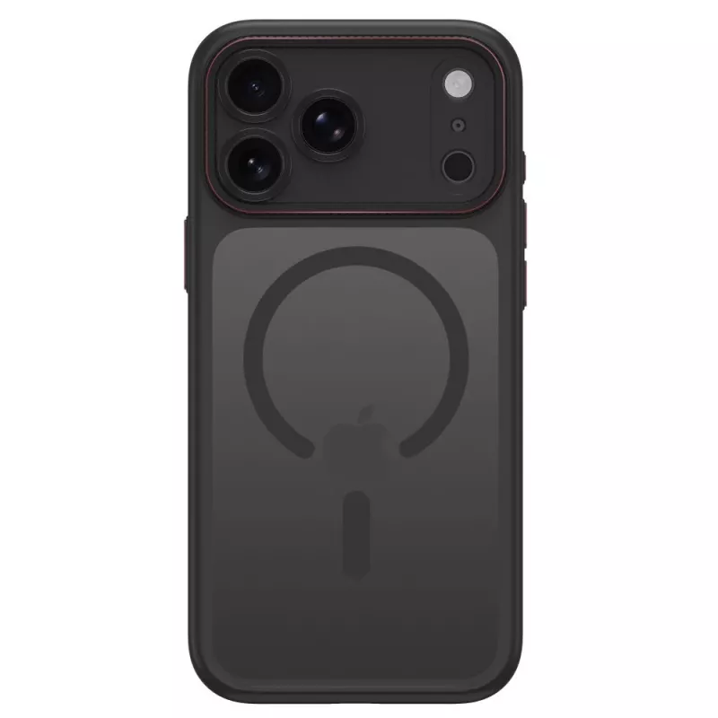 TECH-PROTECT MAGCAM MAGSAFE IPHONE 17 PRO / 18 PRO MATTA MUSTA/PUNAINEN